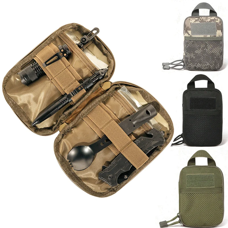Outdoor Hunting Packs - حقيبة خصر صغيرة للتنزه والتخييم والصيد،