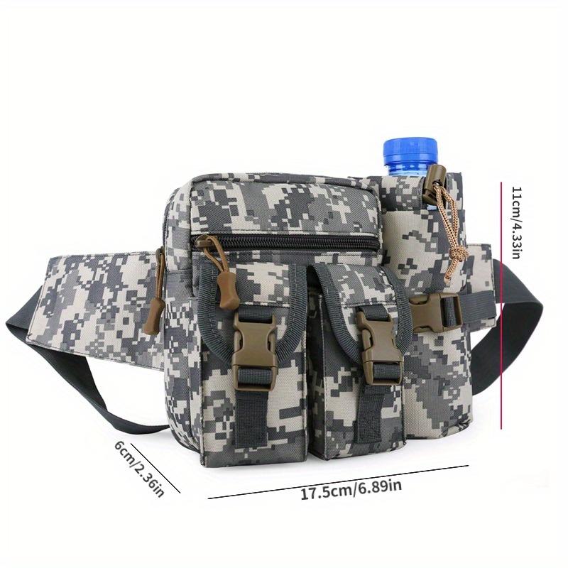 Outdoor Hunting Packs - حقيبة خصر تكتيكية للرجال من النايلون،