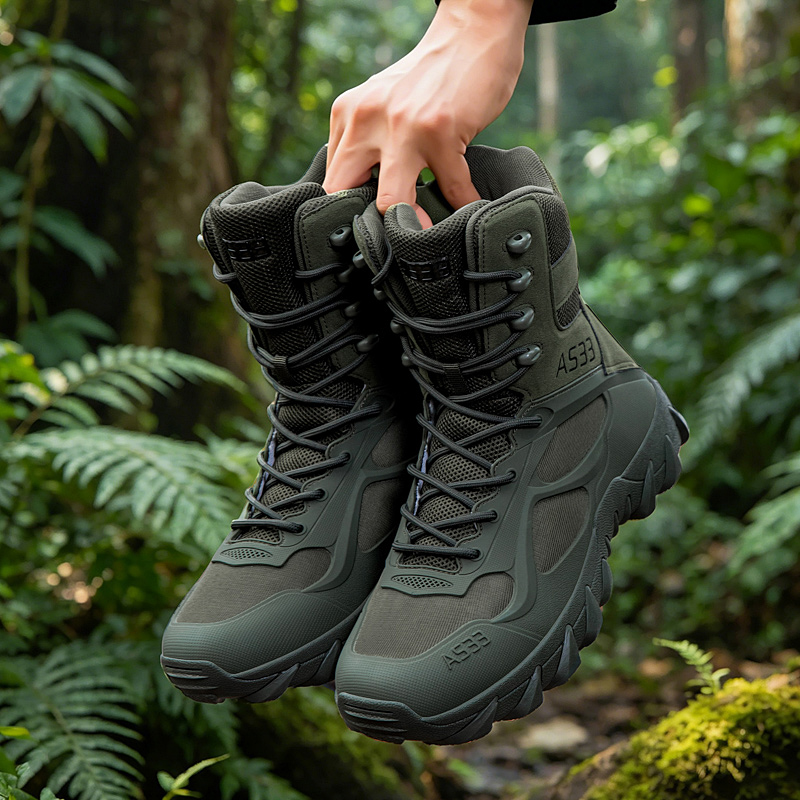 Hunting Outdoor Stores - حذاء تكتيكي للرجال خفيف الوزن للغاية