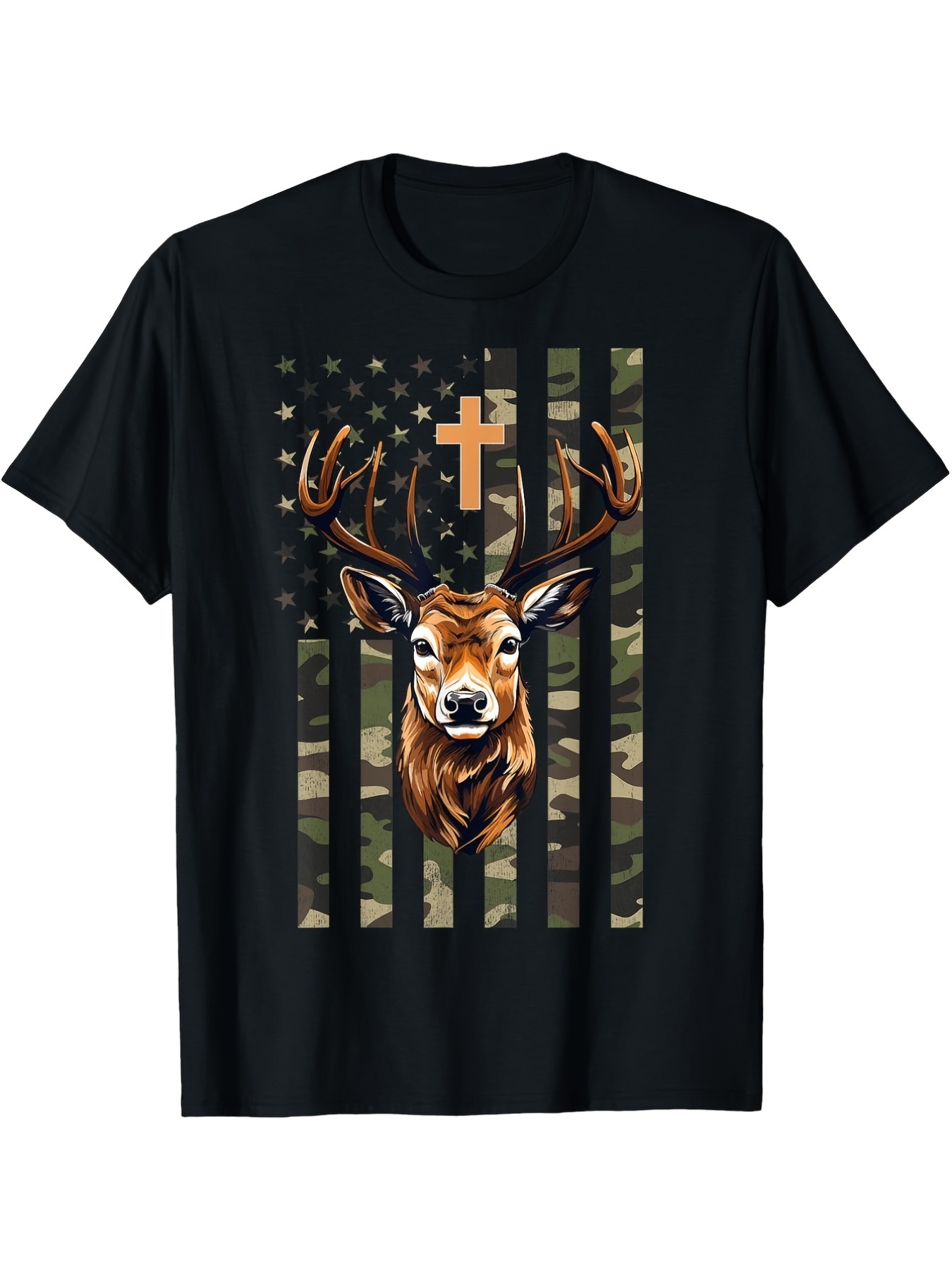 Hunting Outdoor Apparel - قميص رجالي مموه للصيد المسيحي -