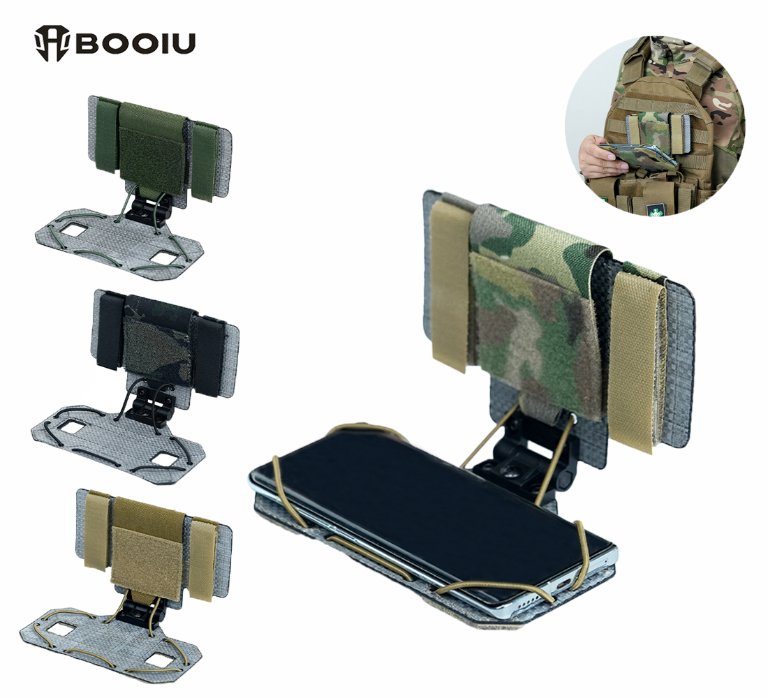 Outdoor Hunting Vest - حامل هاتف محمول قابل للطي من