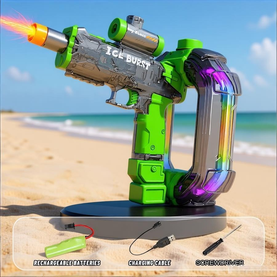 Outdoor Hunting Toys - مسدسات مياه كهربائية على شكل حلقة