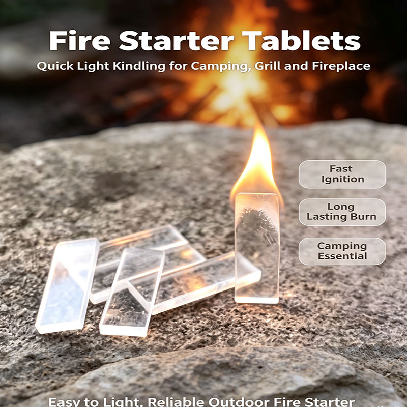 Fire Starter Waterproof - 100 قطعة من مكعبات إشعال النار