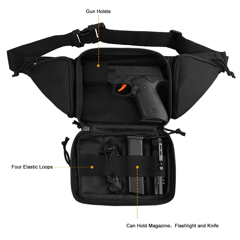 حقيبة خصر للصيد للرجال، حقيبة  - مراجعة Outdoor Hunting Packs وسعره