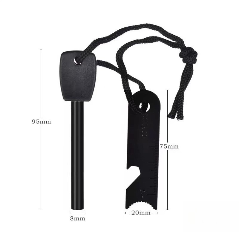 مشغل نار من الصوان للبقاء في ا - مراجعة Fire Starter Waterproof وسعره