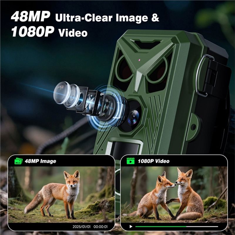 كاميرا BTLIFE لمراقبة الحياة ا - مراجعة Trail Camera Infrared وسعره