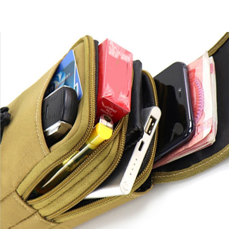 EDC Molle Bag Purse Double Lay - مراجعة Outdoor Hunting Packs وسعره