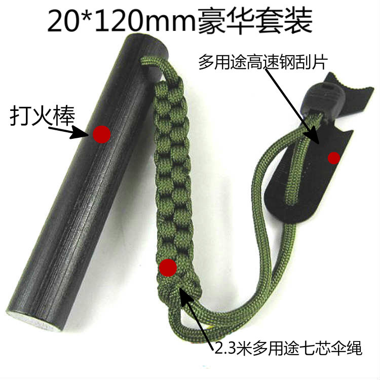 20*120 مللي متر كبيرة الحجم مق - مراجعة Fire Starter Waterproof وسعره