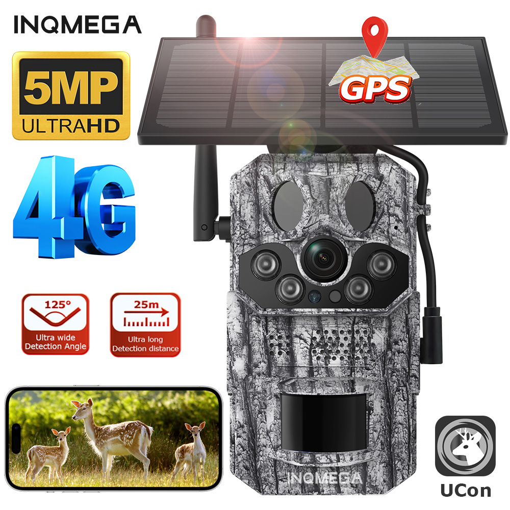 INQMEGA4G 2K 5MP PIR الحركة ال - مراجعة Trail Camera Infrared وسعره