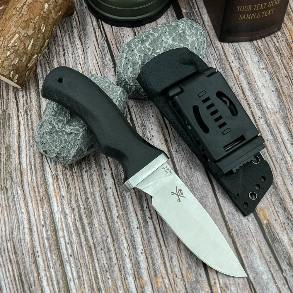 جنون الكلب السكاكين شفرة مثبتة - مراجعة Outdoor Hunting Gifts وسعره
