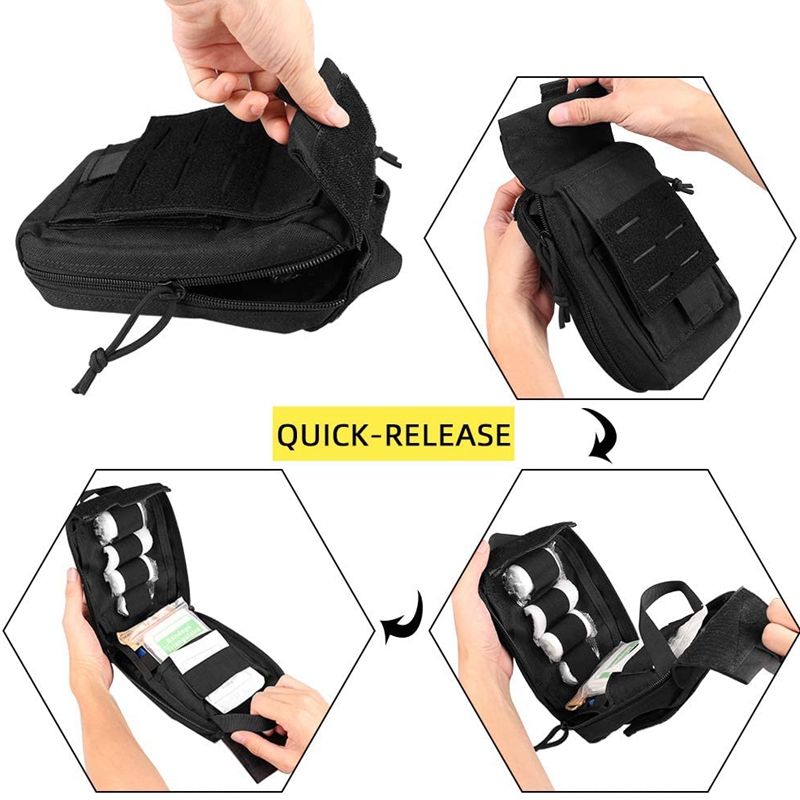 مجموعة الإسعافات الأولية الرخو - مراجعة Outdoor Hunting Kit وسعره