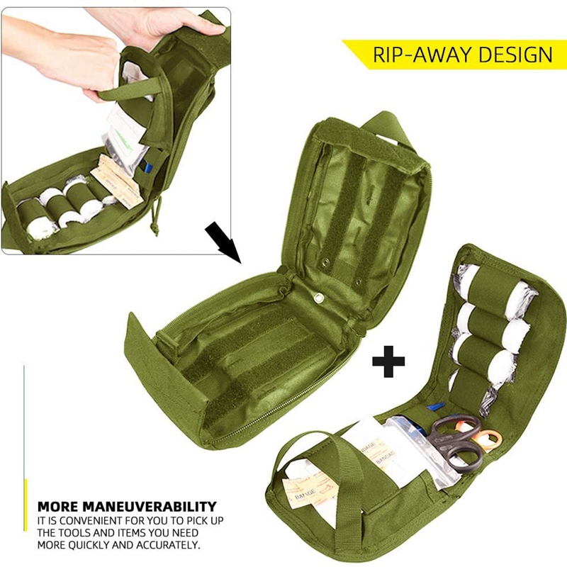 مجموعة الإسعافات الأولية الرخو - مراجعة Outdoor Hunting Kit وسعره