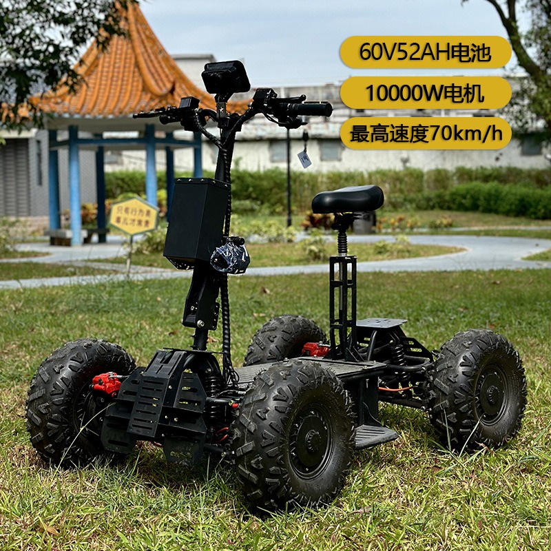 مركبة كهربائية رباعية الدفع ذا - مراجعة Outdoor Hunting Vehicle وسعره