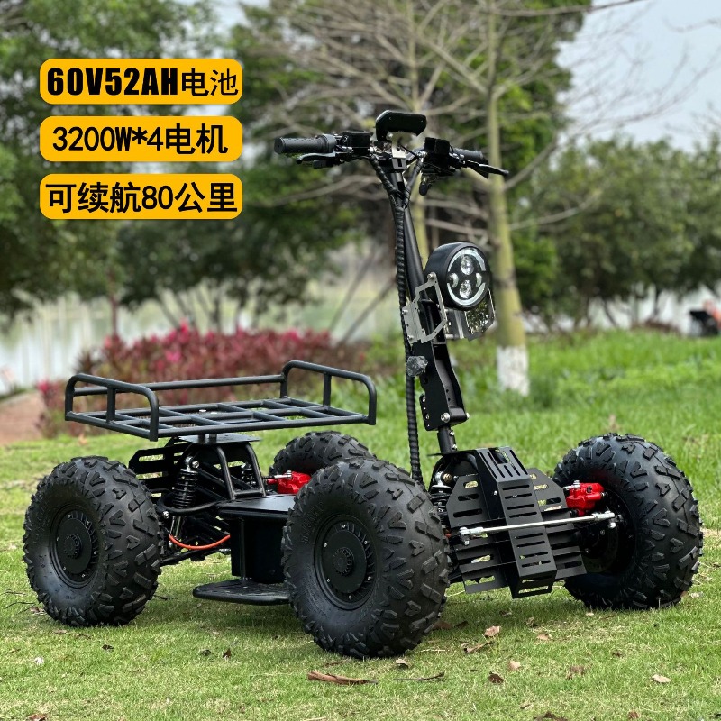 مركبة كهربائية رباعية الدفع ذا - مراجعة Outdoor Hunting Vehicle وسعره