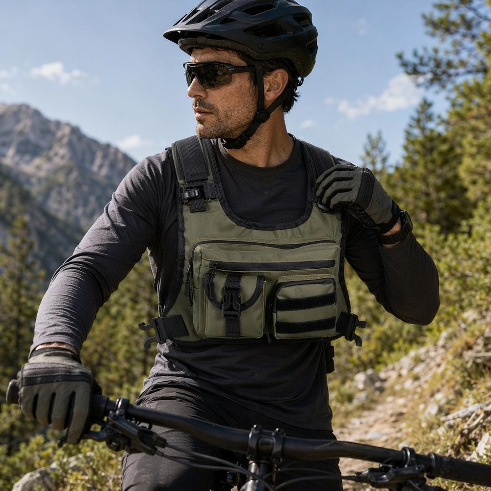 سترة تكتيكية متعددة الجيوب للأ - مراجعة Outdoor Hunting Vest وسعره