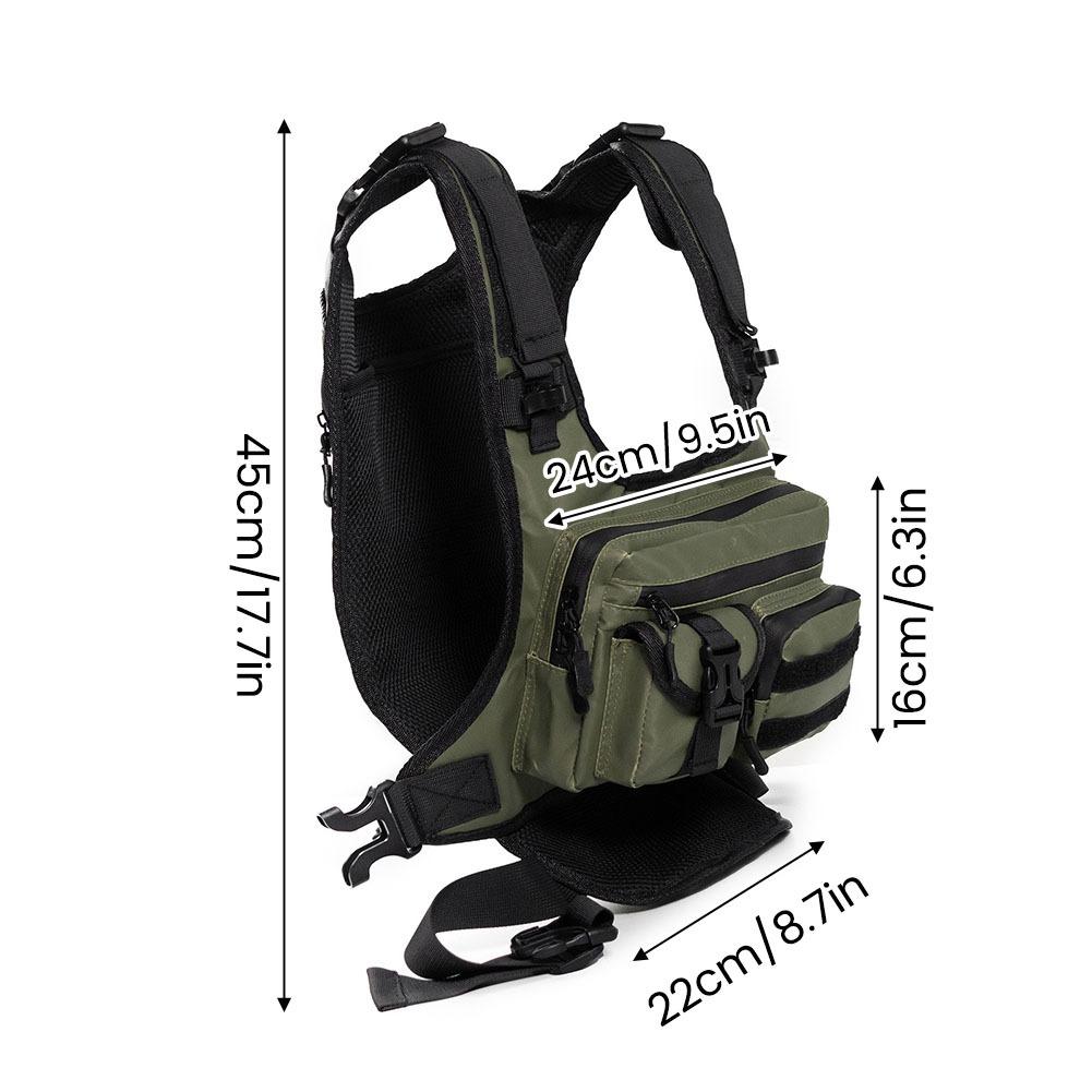 سترة تكتيكية متعددة الجيوب للأ - مراجعة Outdoor Hunting Vest وسعره