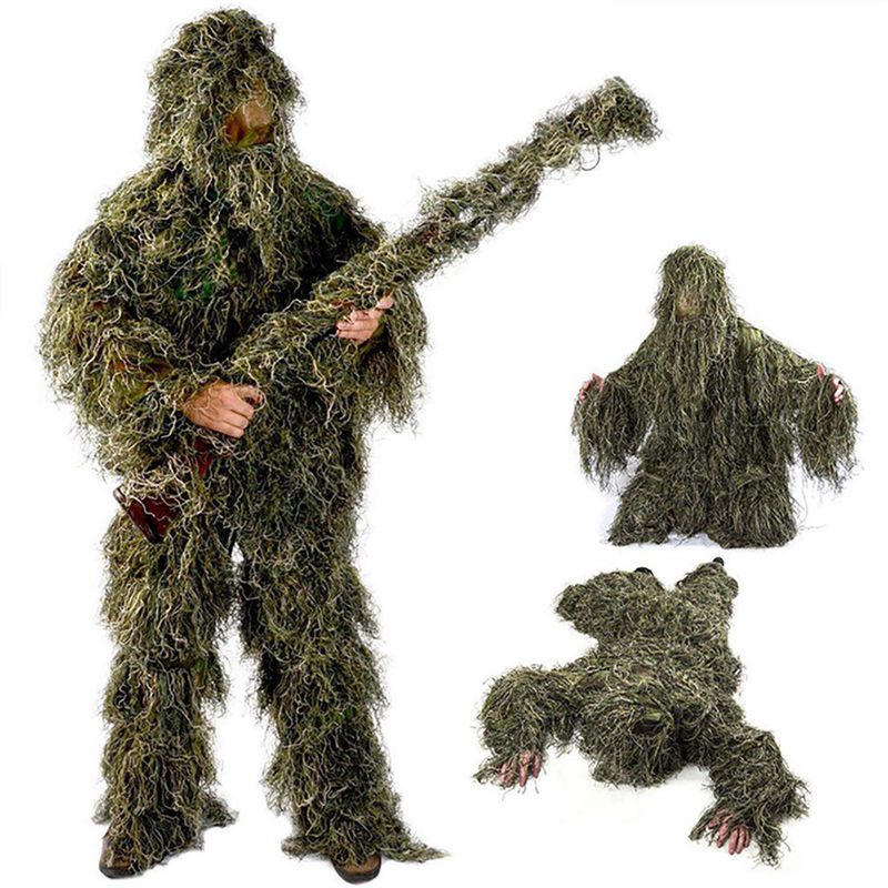 بدلة غيلي AEF6-2X 5 في 1، ملاب - مراجعة Hunting Outdoor Apparel وسعره