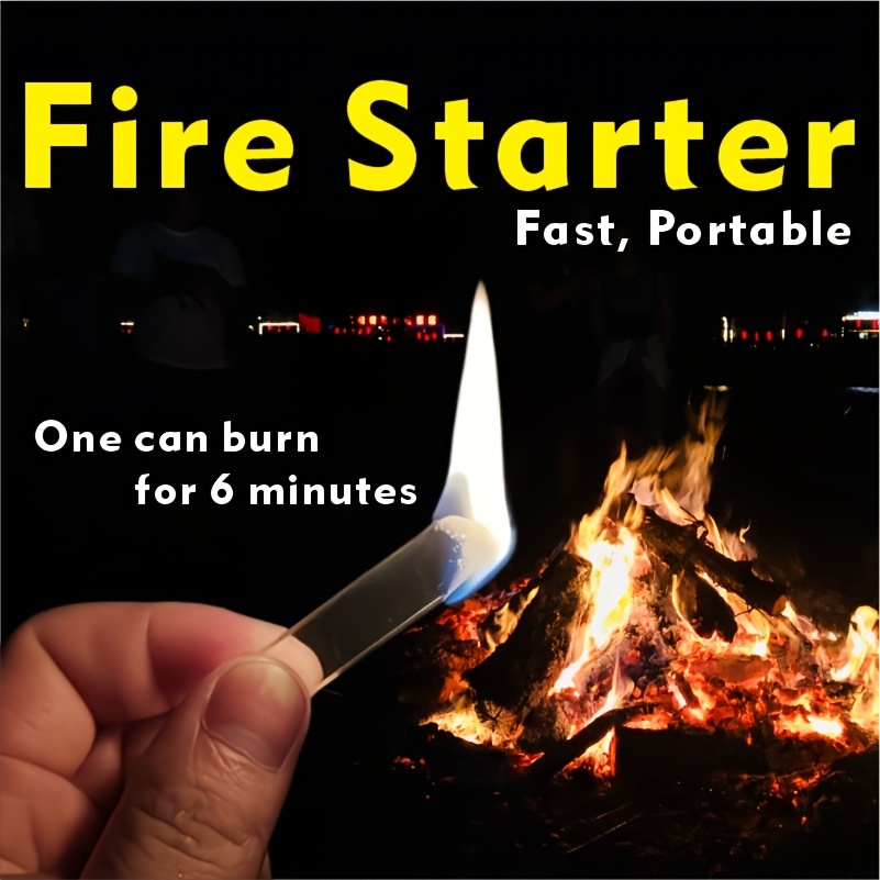 أعواد إشعال النار 60 قطعة، شفا - مراجعة Fire Starter Waterproof وسعره