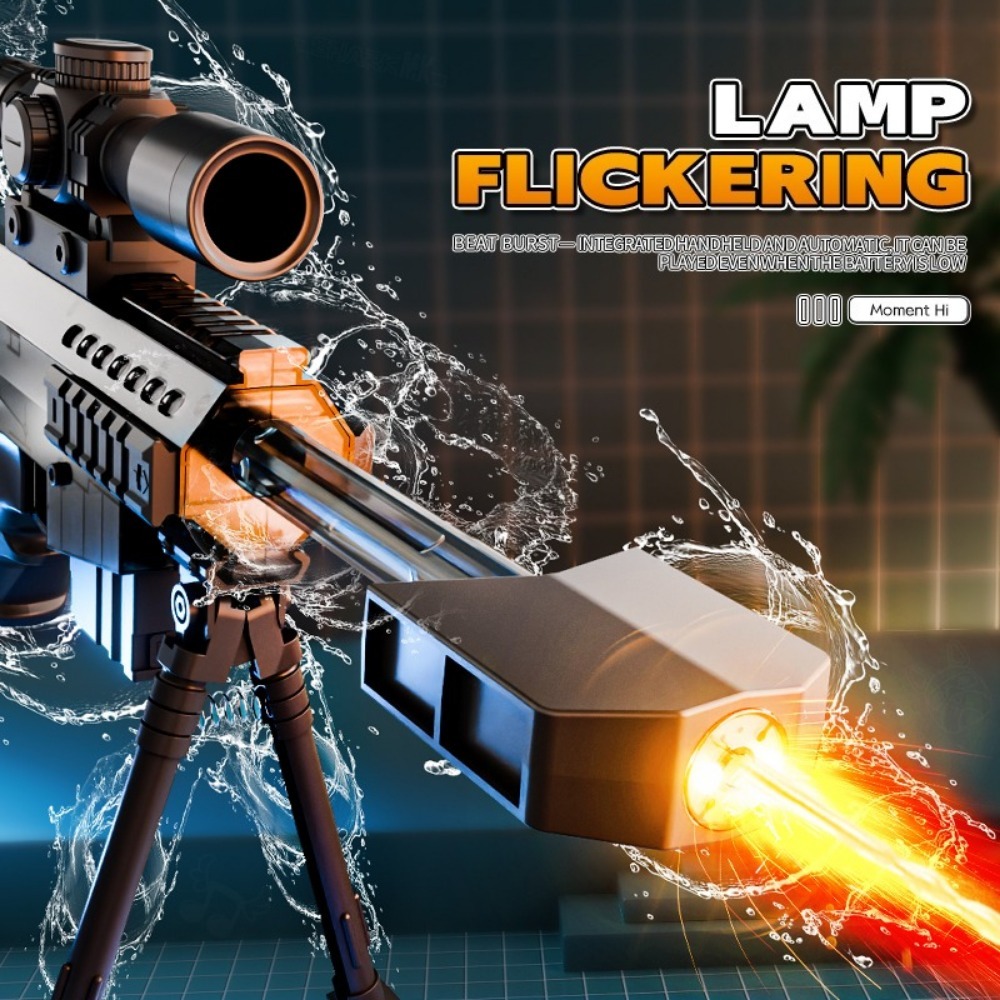 مسدس ماء كهربائي أوتوماتيكي لل - مراجعة Outdoor Hunting Toys وسعره