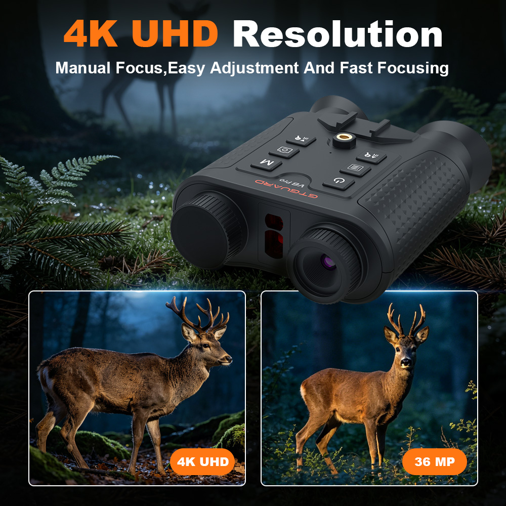 مناظير للرؤية الليلية بدقة 4K  - مراجعة Outdoor Hunting Videos وسعره