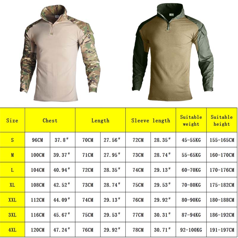 قمصان تكتيكية رجالية قطنية بأك - مراجعة Hunting Outdoor Apparel وسعره